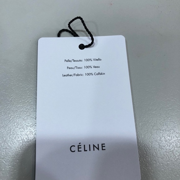 Celine dual color leather card case wallet - Picture 7 of 7